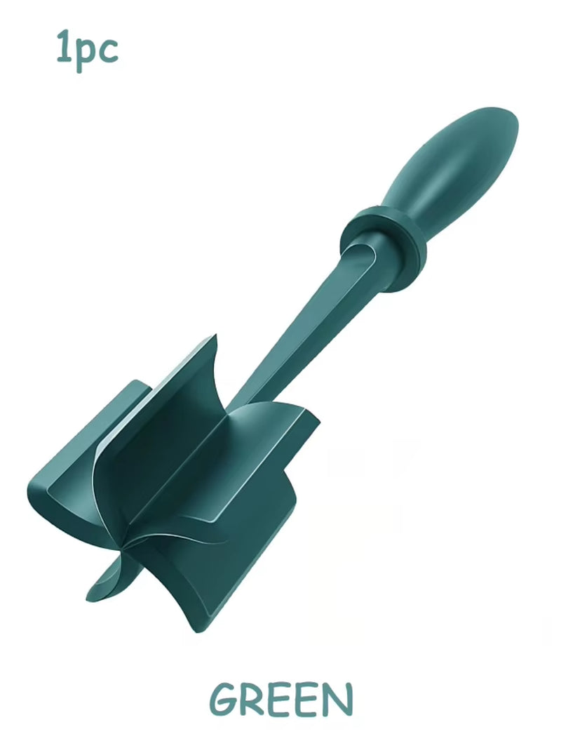 1/2Pcs Kitchen Meat Chopper Ground Beef Masher Mixing, Grinding and Pounding Spatula Meat Scraper for Mincing Meat