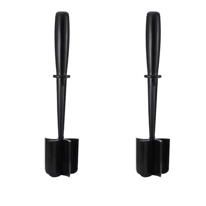 1/2Pcs Kitchen Meat Chopper Ground Beef Masher Mixing, Grinding and Pounding Spatula Meat Scraper for Mincing Meat